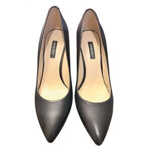 Nine West Pump Black Leather Sz. 7.5W